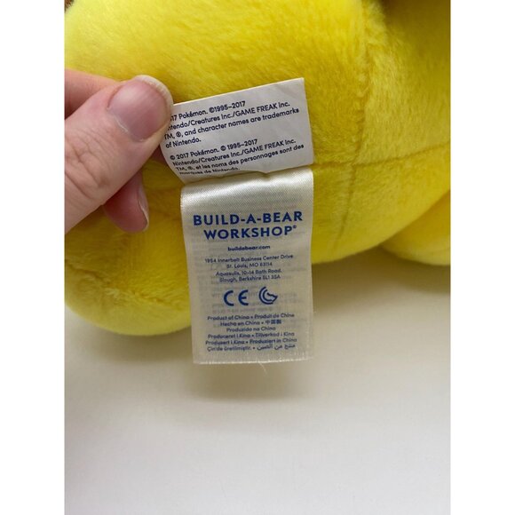 Build A Bear Pokemon Pikachu Plush Toy - Picture 6 of 7